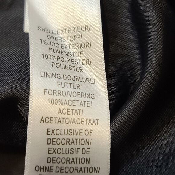 Adrianna Papell Blue Floral Cocktail Dress NEW Size 4 - Picture 12 of 12